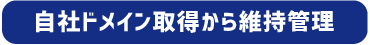 自社ドメイン取得から維持管理